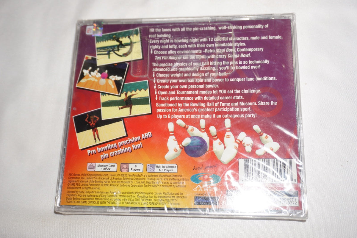 Ten Pin Alley (Sony Playstation 1 ps1) NEW Sealed