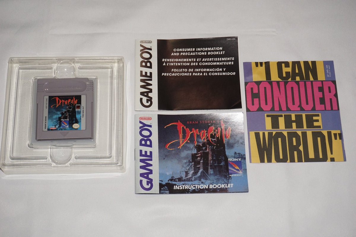 Bram Stoker’s Dracula (Nintendo Game Boy Game Boy) Complete in Box CIB