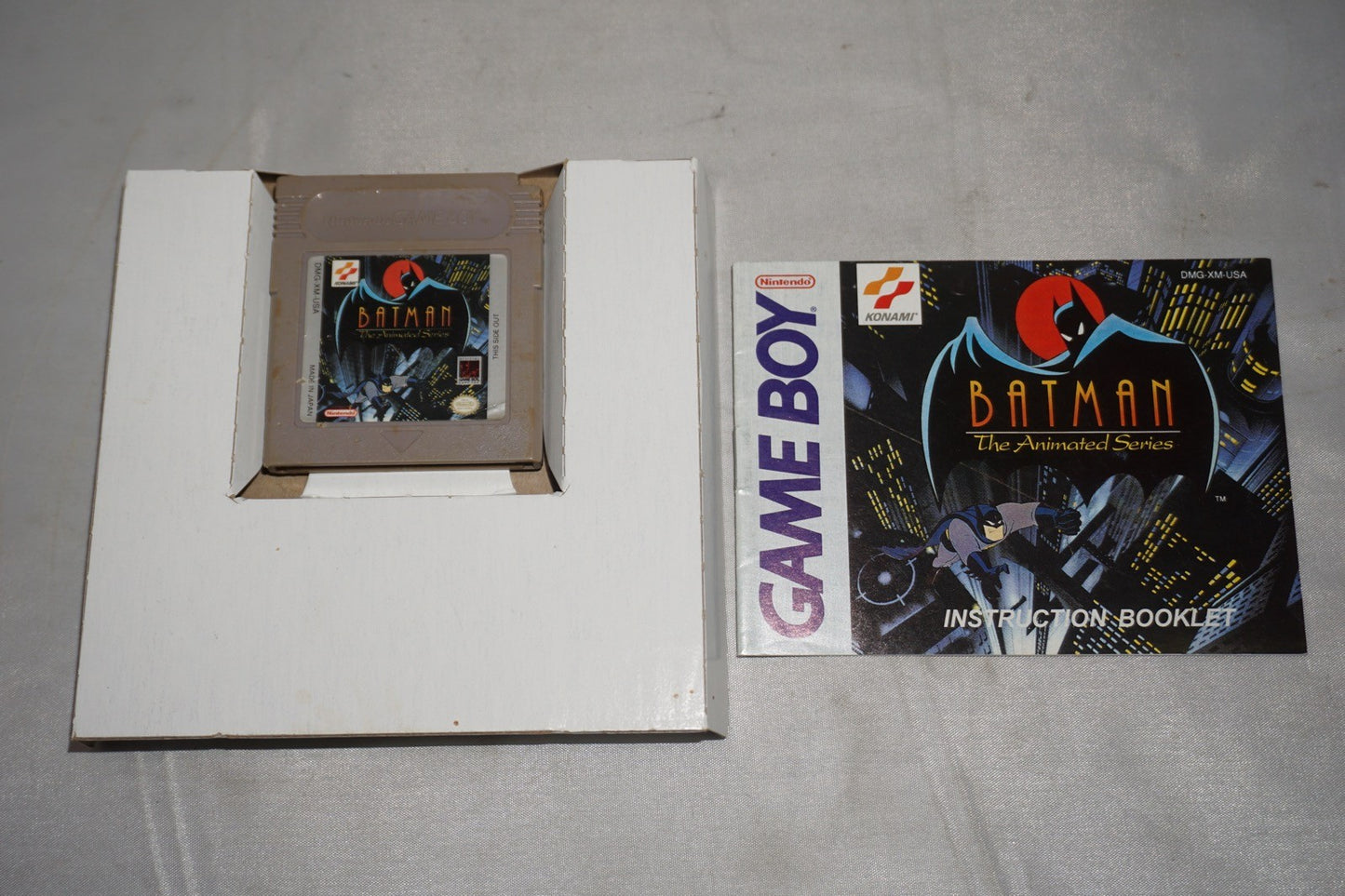 Batman Animated Series (Nintendo Gameboy Game Boy GB) Complete CIB Authentic