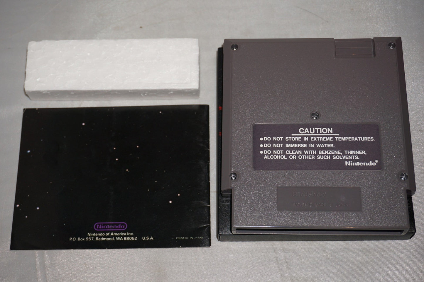 Gyromite Matte Sticker (Nintendo NES) Complete in Box CIB 1st Print