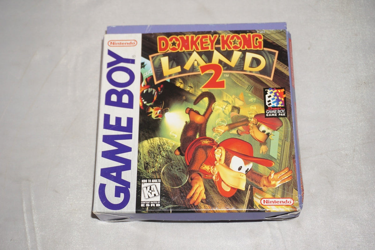 Donkey Kong Land 2 II (Nintendo Gameboy Game Boy GB) Complete CIB