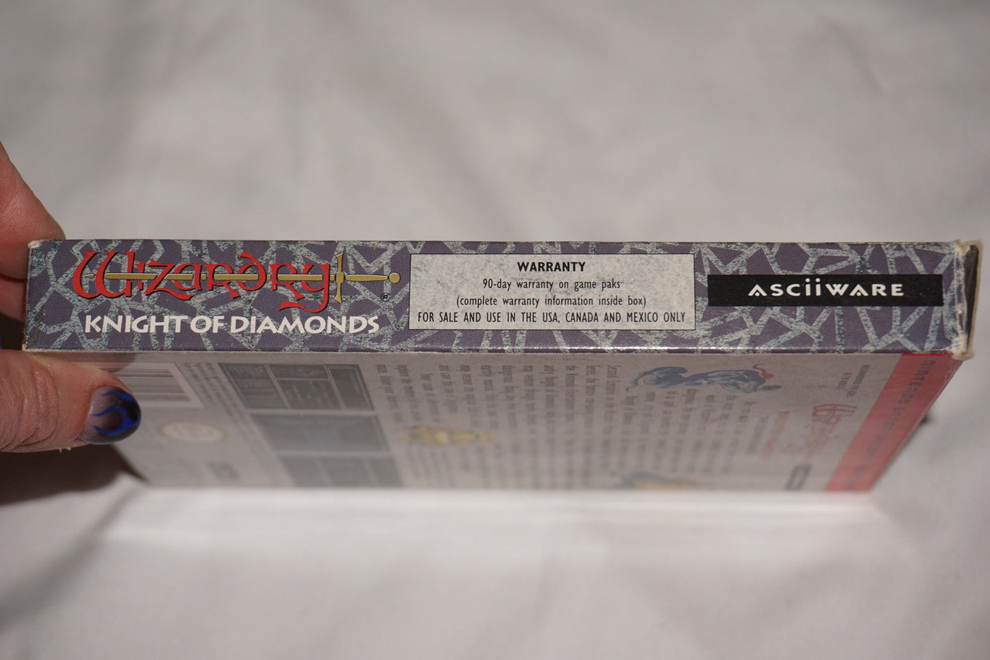 Wizardry: Knight of Diamonds Second Scenario (Nintendo NES) Complete in Box CIB