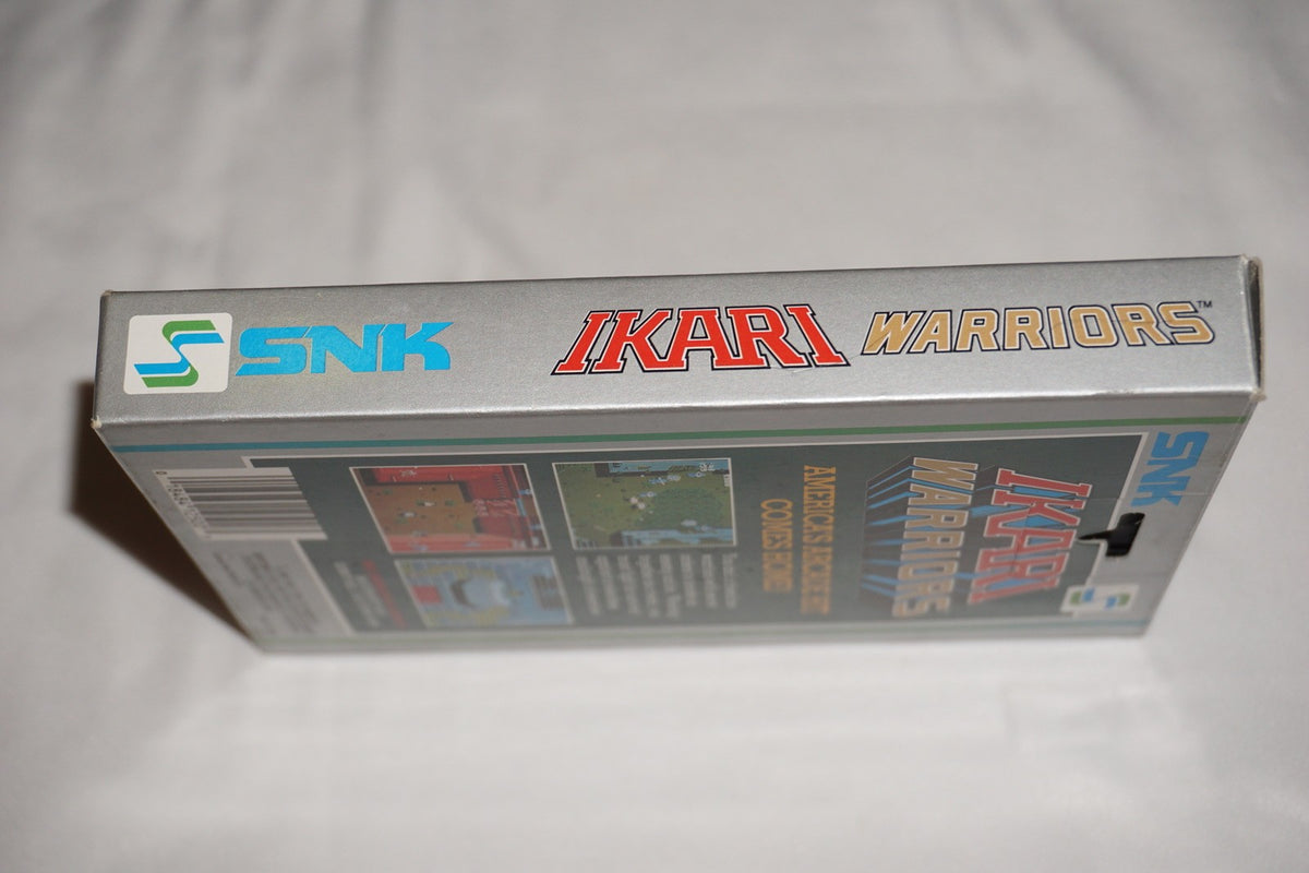 Ikari Warriors 1 Hangtab 5 Screw (Nintendo NES) Complete in Box CIB