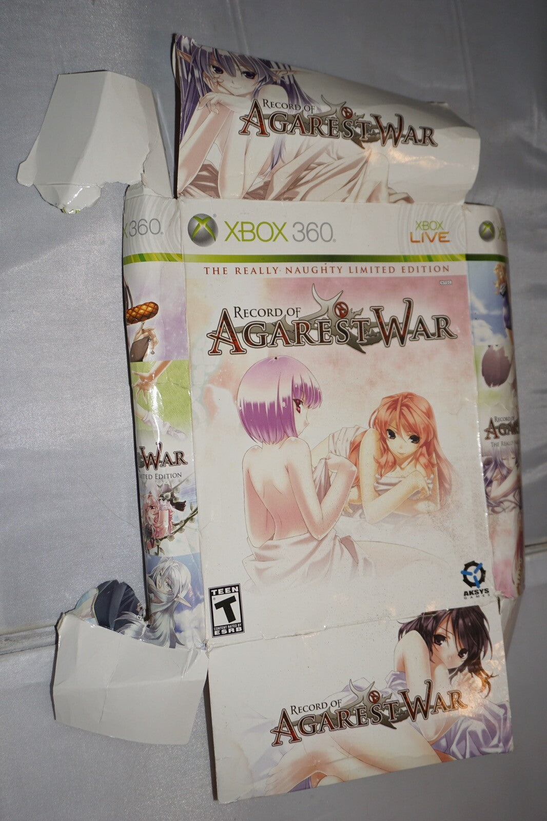 Record of Agarest War Really Naughty Limited (Microsoft Xbox 360) NEW Sealed