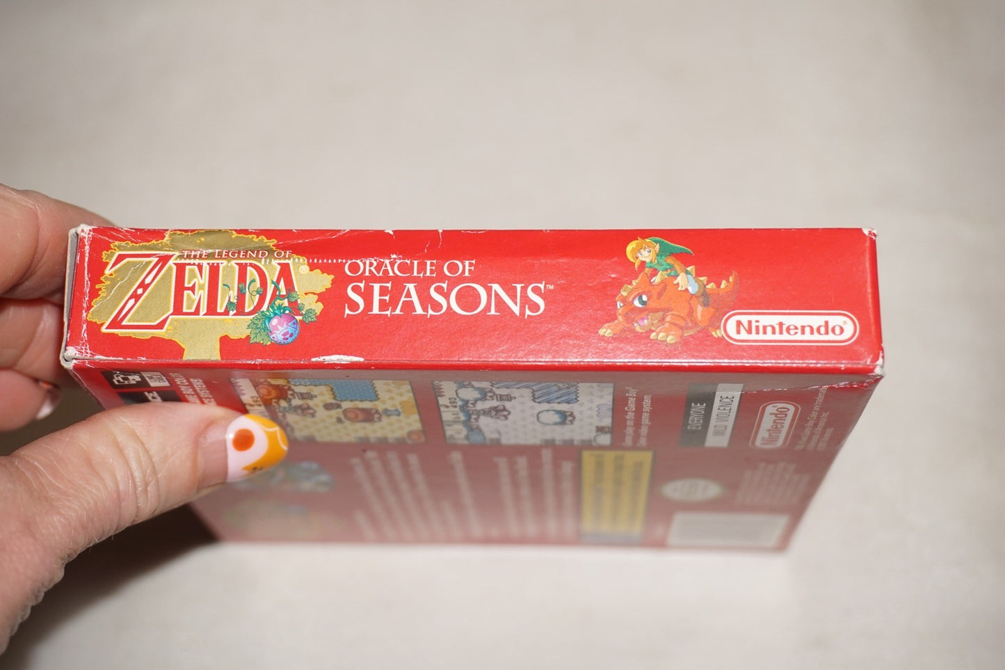 Legend of Zelda: Oracle of Seasons (Gameboy Color Game Boy GBC) Complete CIB