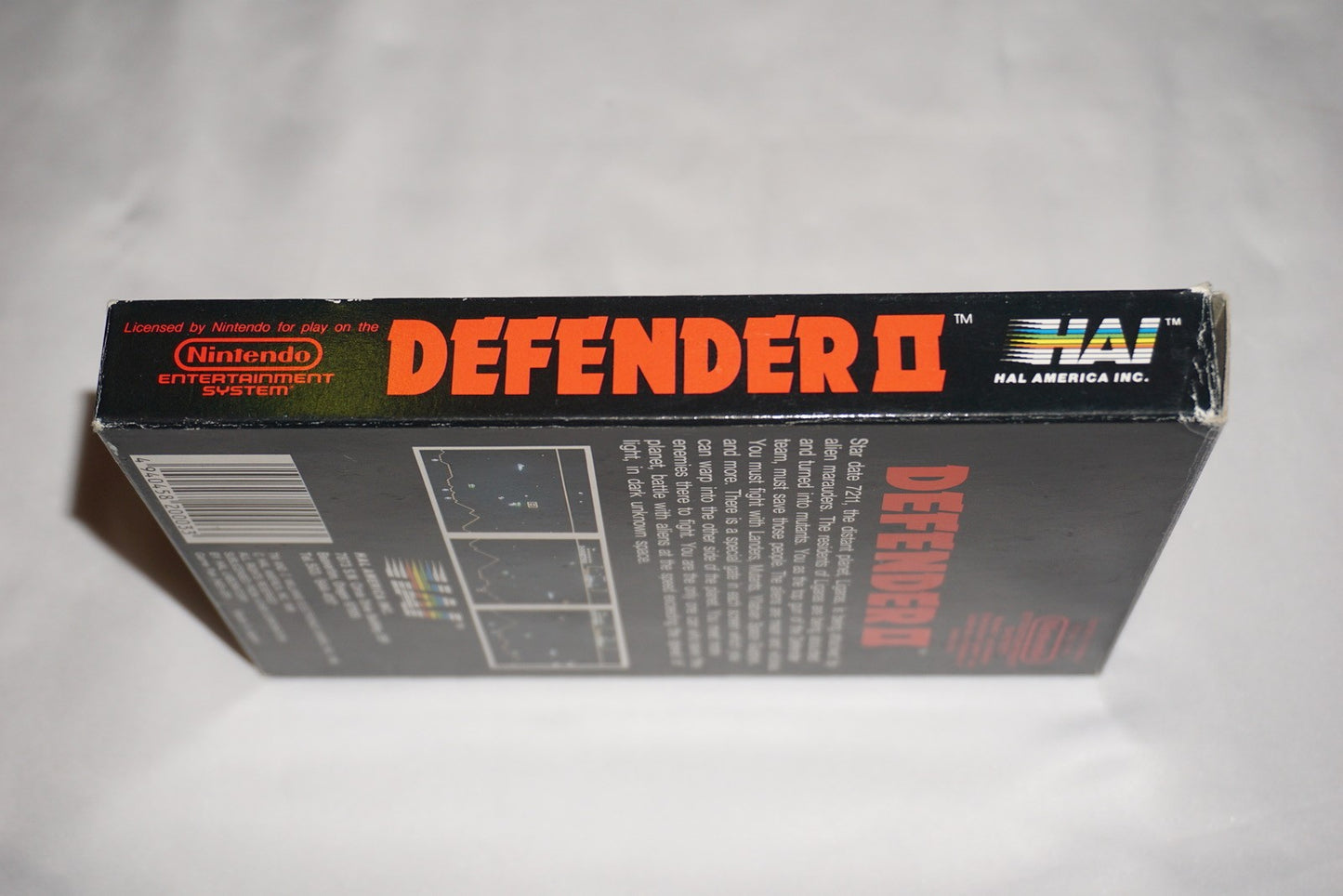 Defender II 2 (Nintendo NES) Complete in Box CIB