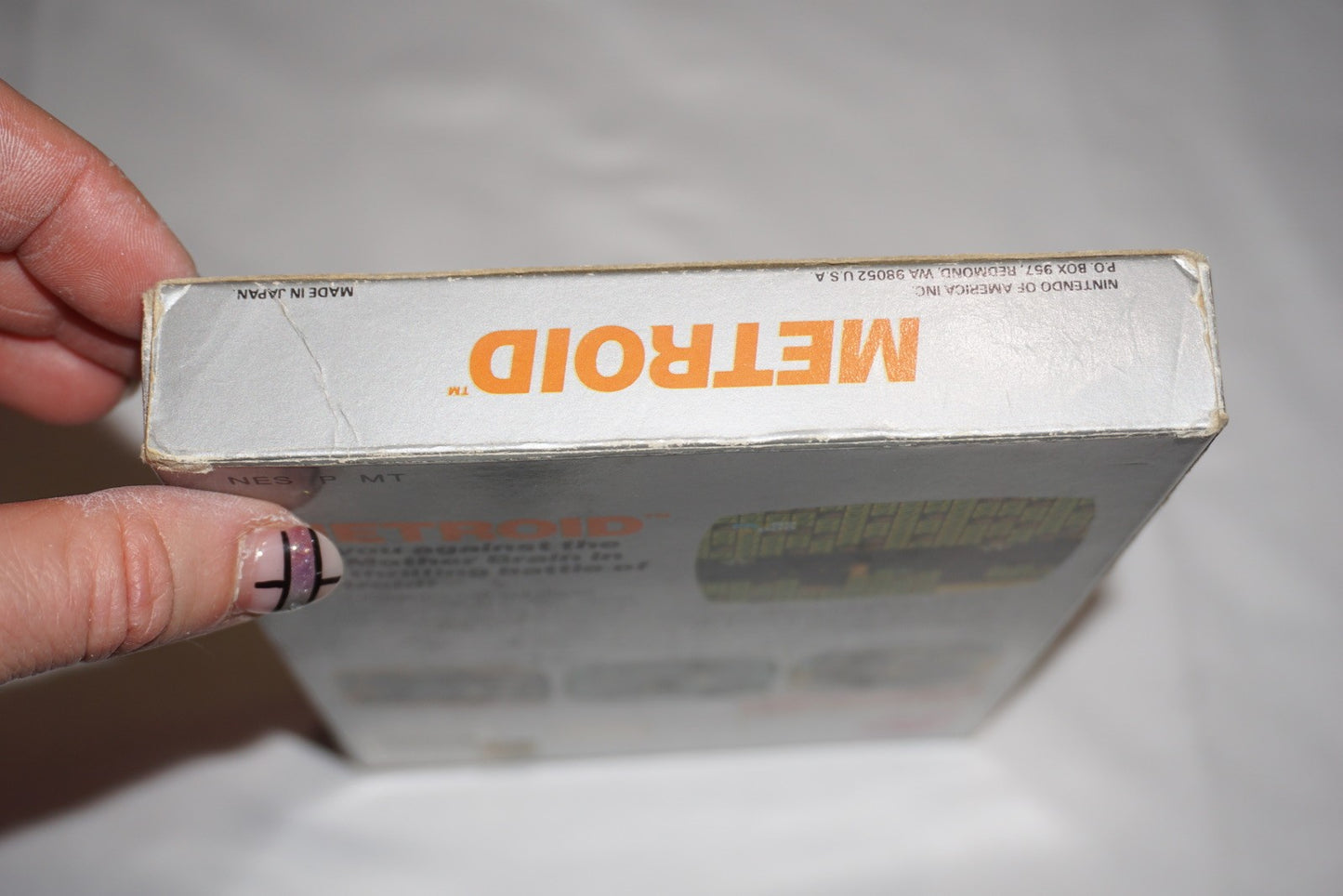 Metroid Silver (Nintendo NES) Complete in Box CIB