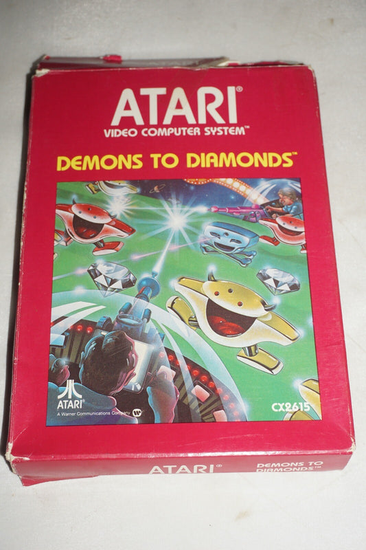 Demons To Diamonds (Atari 2600) Complete In Box