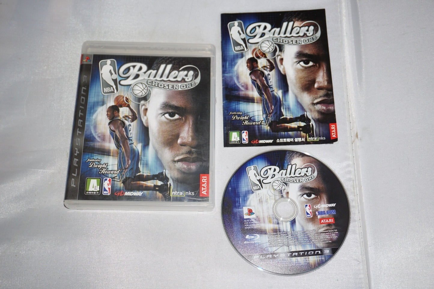 NBA Ballers Chosen One (Sony Playstation 3 ps3) Complete KOREAN Import