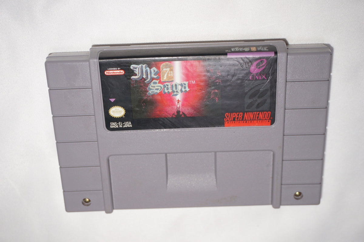 7th Saga (Super Nintendo SNES) Cart Only