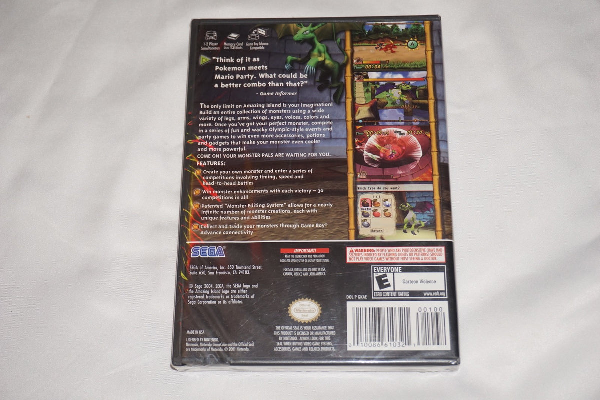 Amazing Island (Nintendo Gamecube) NEW Sealed