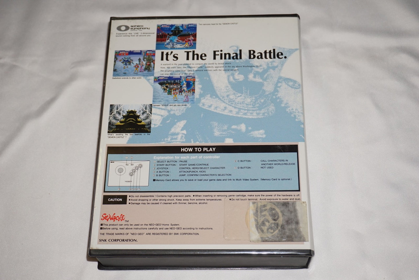 Sengoku (Neo Geo AES) Complete English