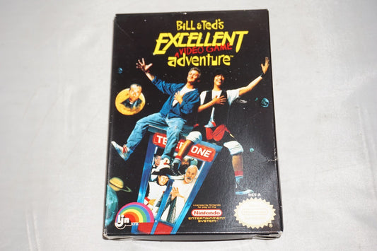 Bill & Ted's Excellent Adventure (Nintendo NES) Complete in Box CIB