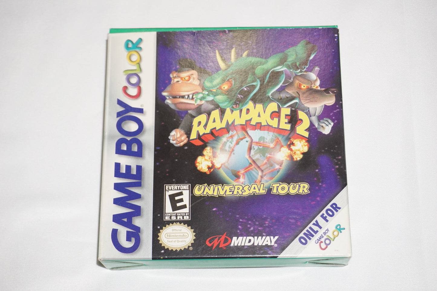 Rampage 2 (Nintendo Game Boy Color Gameboy) Complete CIB
