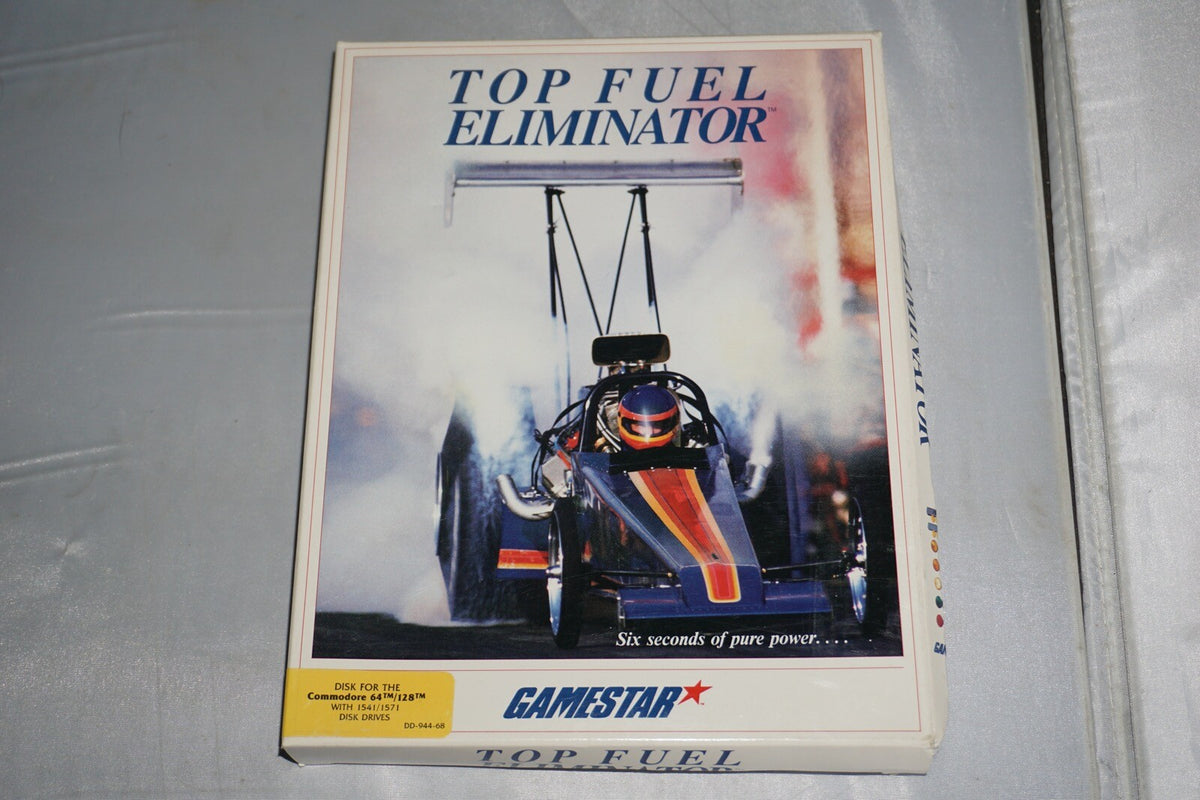 Top Fuel Eliminator (Commodore 64/124) Complete in Box CIB