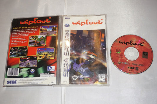 Wipeout (Sega Saturn) Complete w/ Reg Card