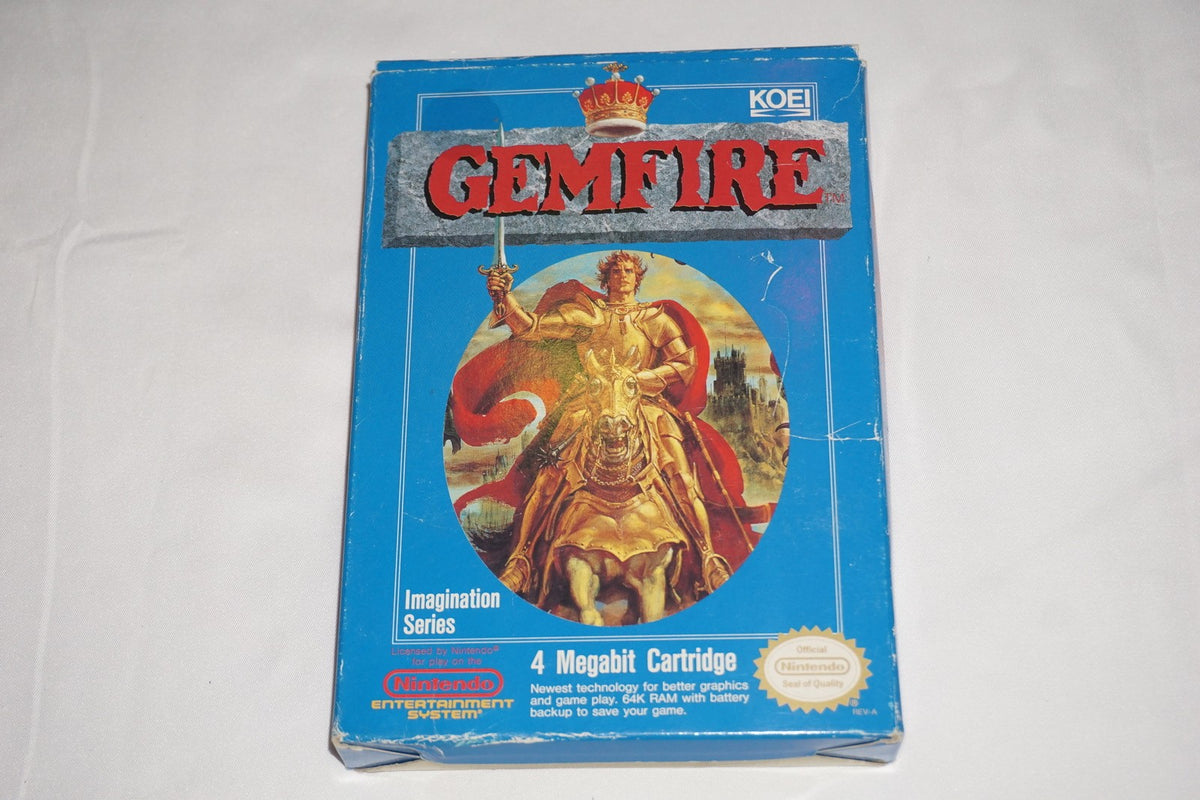 Gemfire (Nintendo NES) Complete in Box CIB