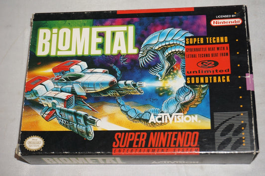 Biometal (Super Nintendo SNES) Complete in Box CIB