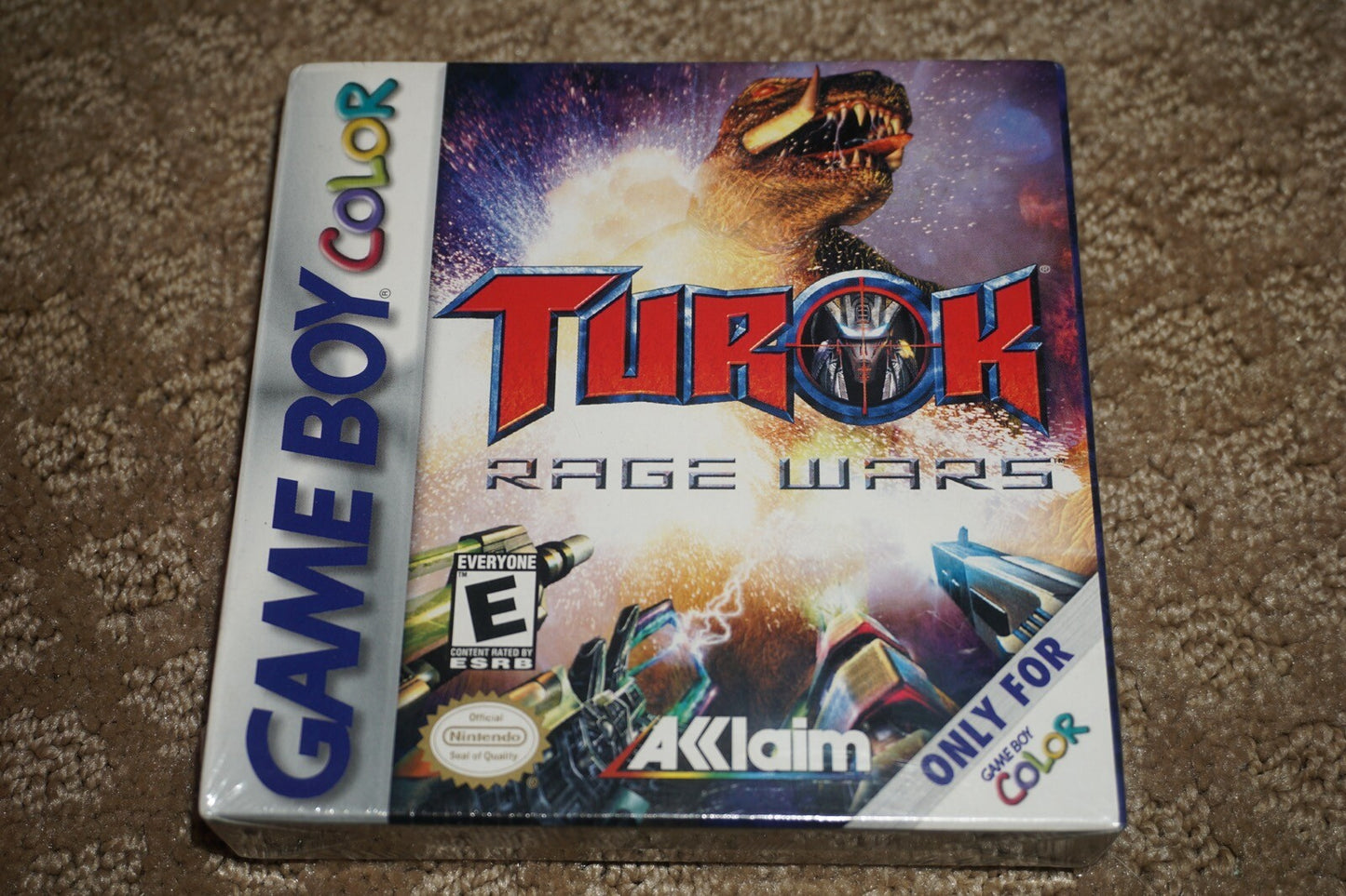 Turok Rage Wars (Gameboy Boy Color GBC) NEW Factory Sealed