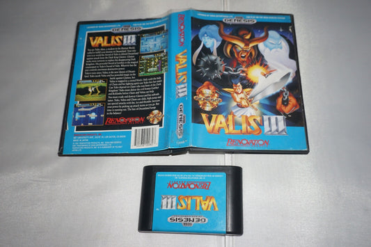 Valis III 3 (Sega Genesis) with Case No Manual