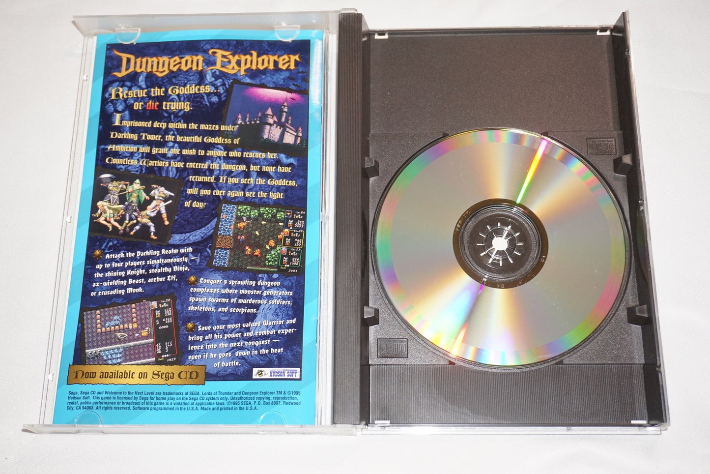 Lords of Thunder (Sega CD) Complete w/ Reg Card