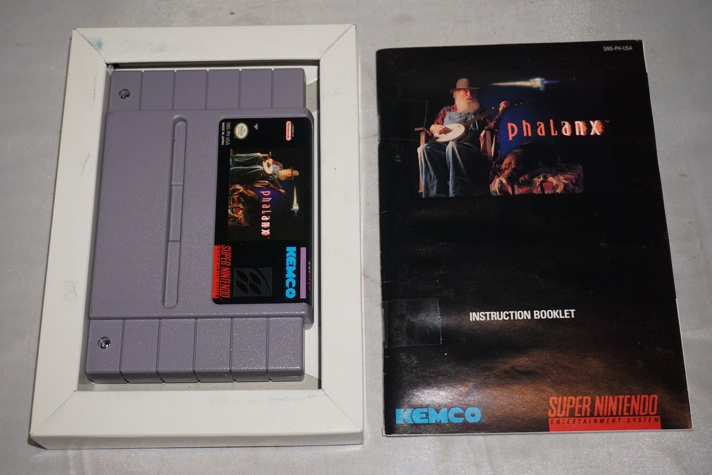 Phalanx (Super Nintendo SNES) Complete in Box CIB
