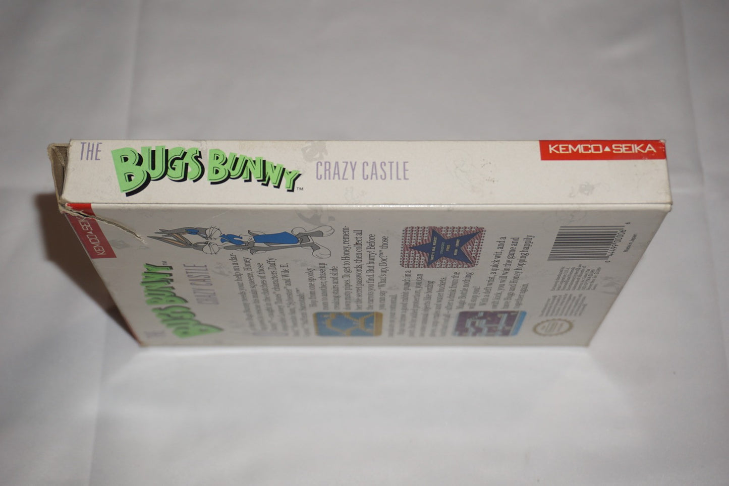 Bugs Bunny Crazy Castle (Nintendo NES) Complete in Box w/ Reg Card CIB