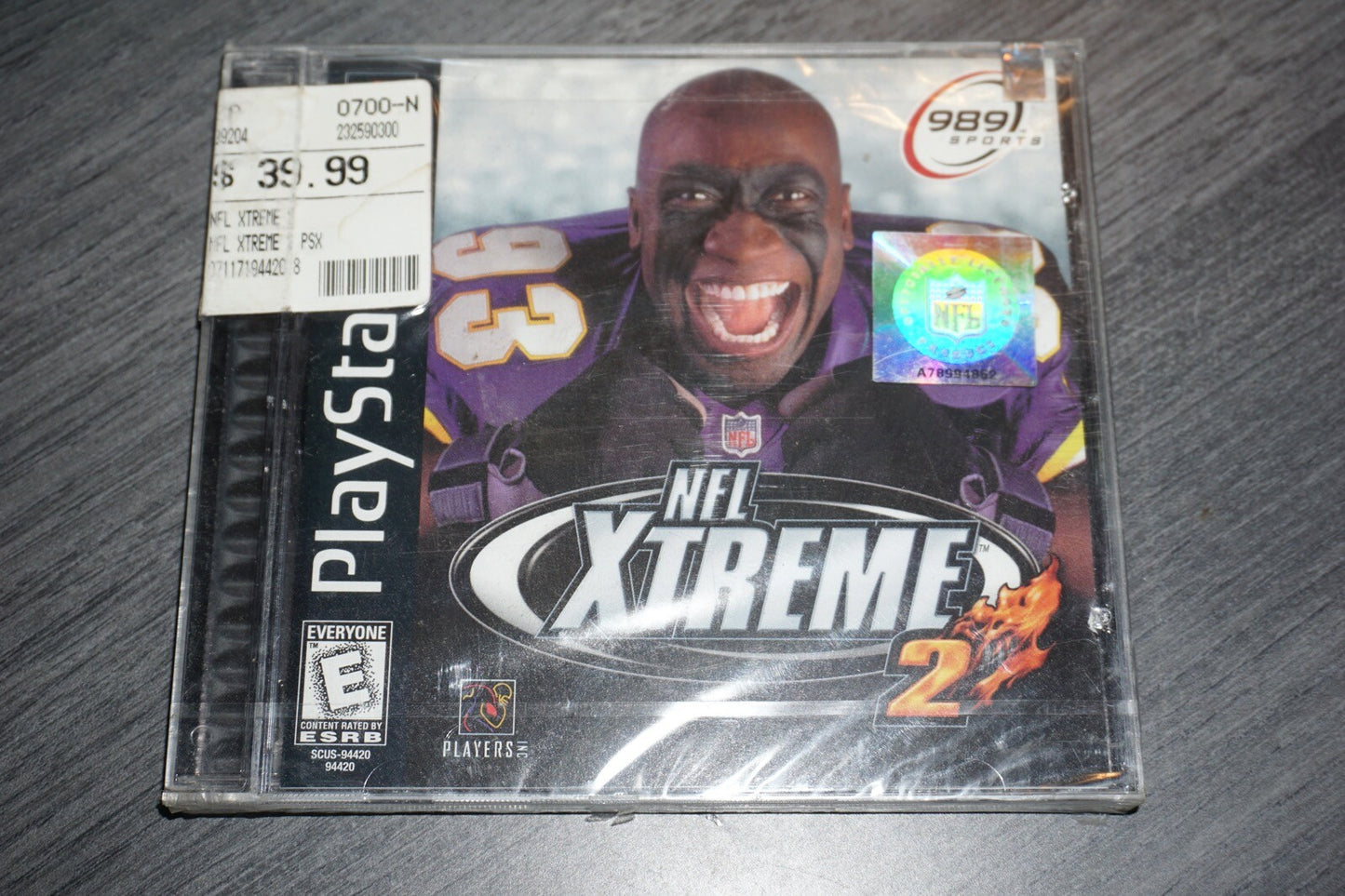 Nfl Extreme 2 Xtreme (Sony Playstation 1 ps1) NEW Factory Sealed