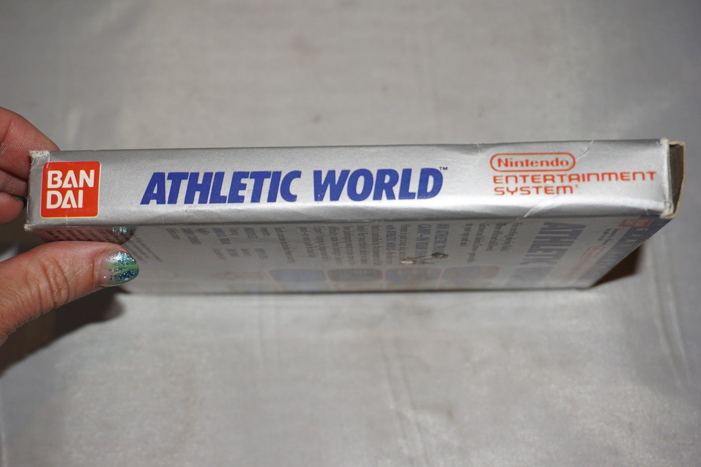 Athletic World (Nintendo NES) Complete in Box CIB
