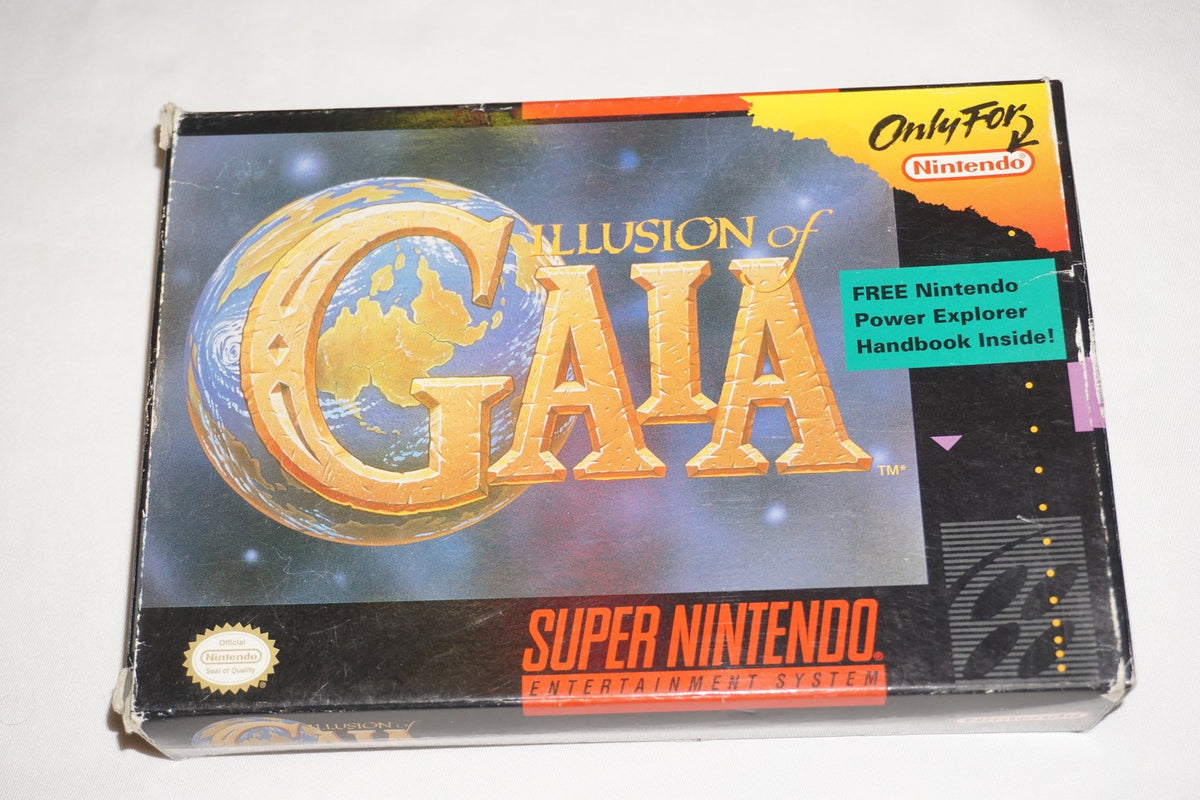 Illusion of Gaia (Super Nintendo SNES) Complete in Box CIB
