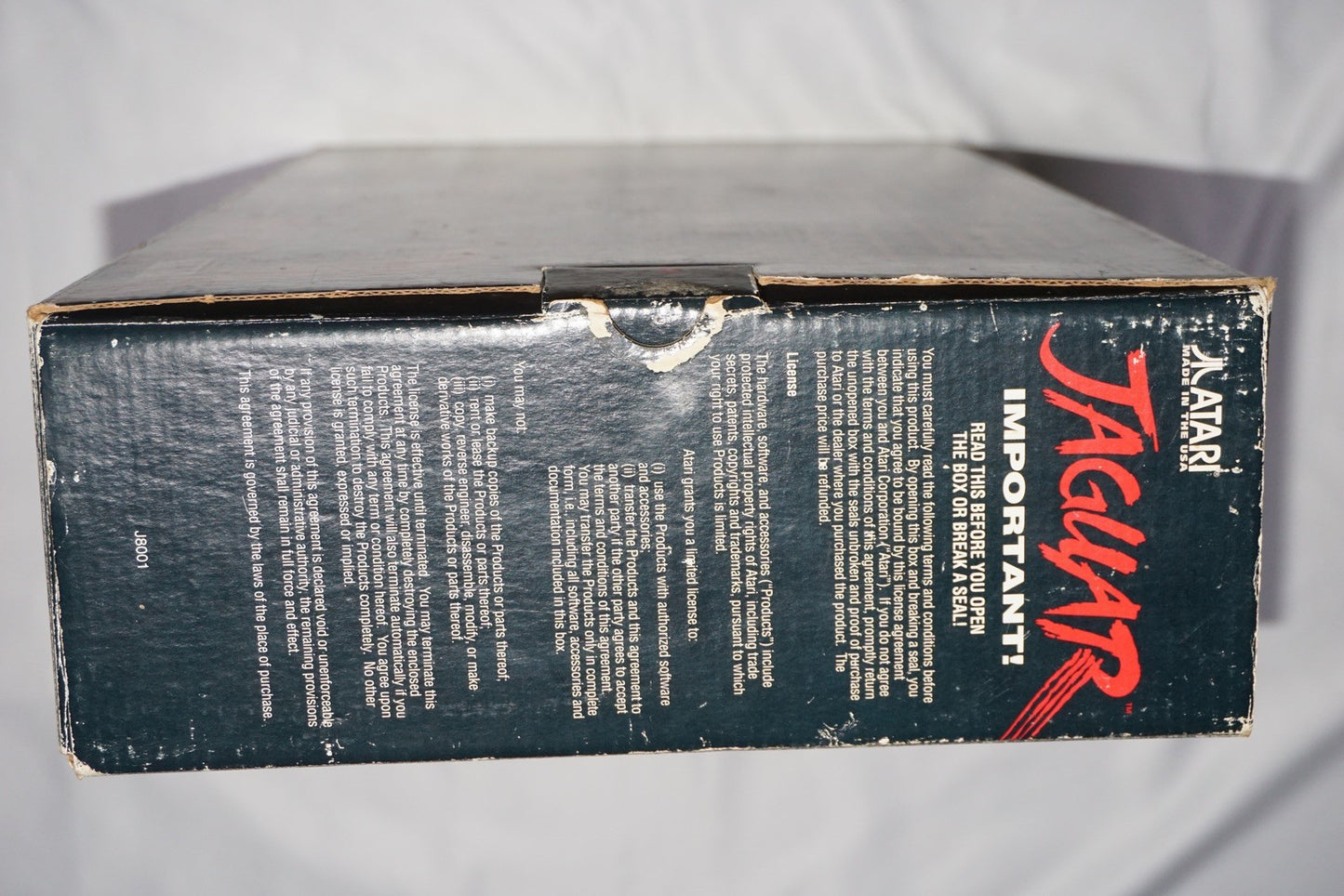 Atari Jaguar Console System Complete in Box w/ Cybermorph CIB Tested