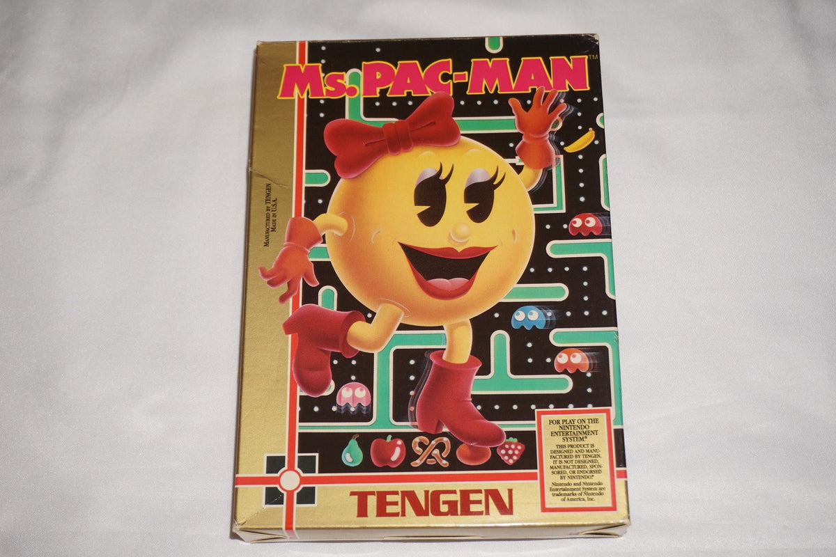 Ms Pac Man (Nintendo NES) Complete in Box CIB