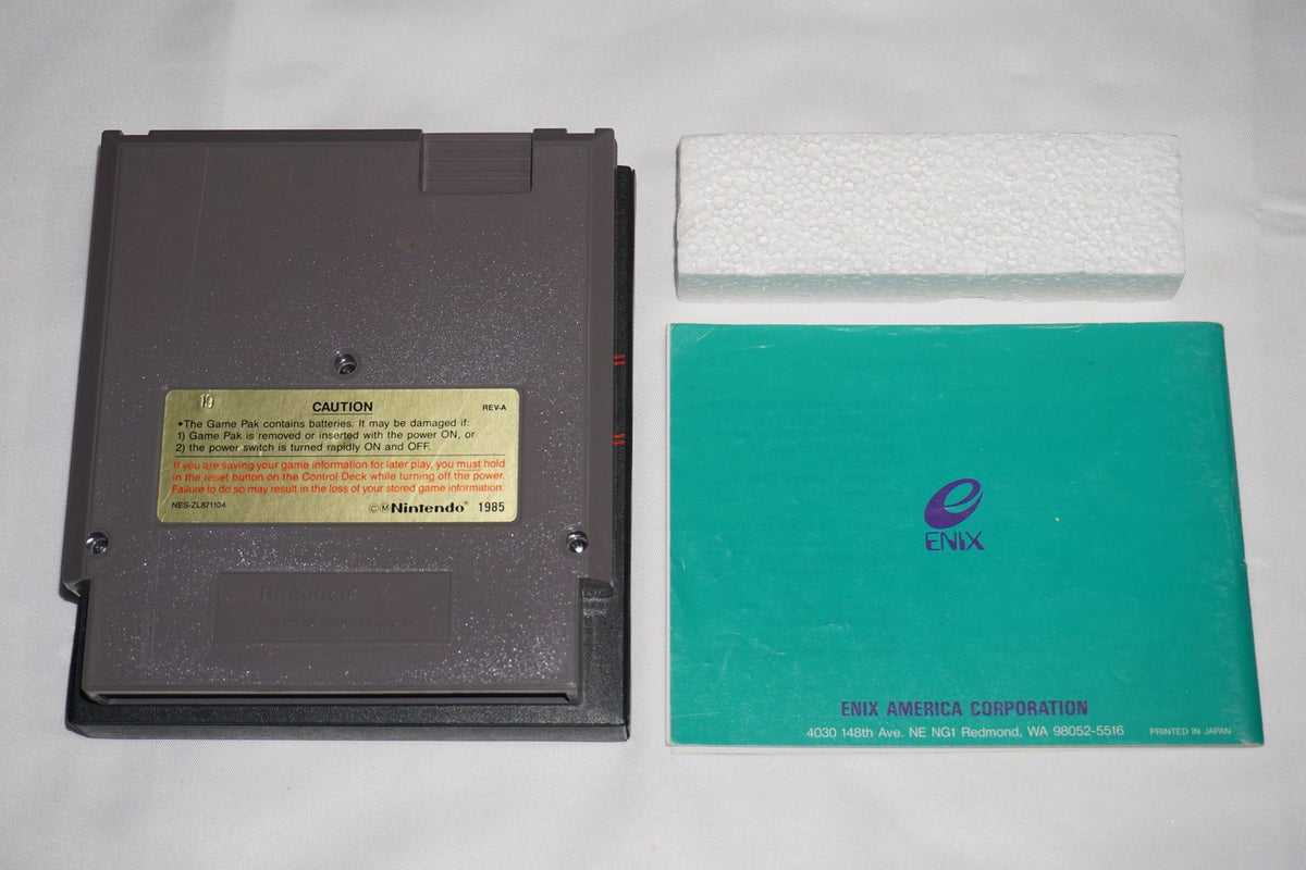 Dragon Warrior II 2 (Nintendo NES) Complete in Box CIB