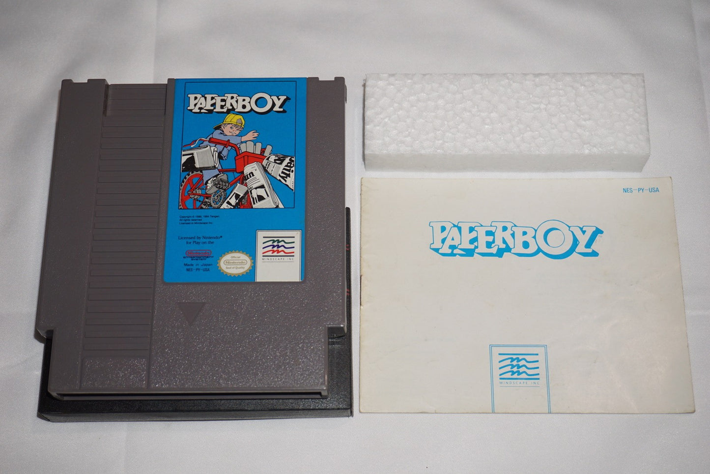 Paperboy 1 (Nintendo NES) Complete in Box CIB