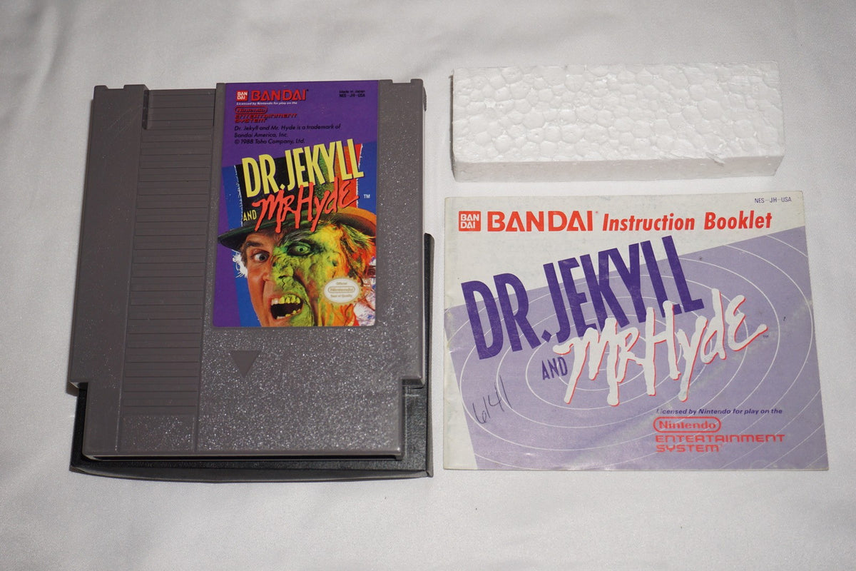Dr. Jekyll and Mr. Hyde (Nintendo NES) Complete in Box CIB
