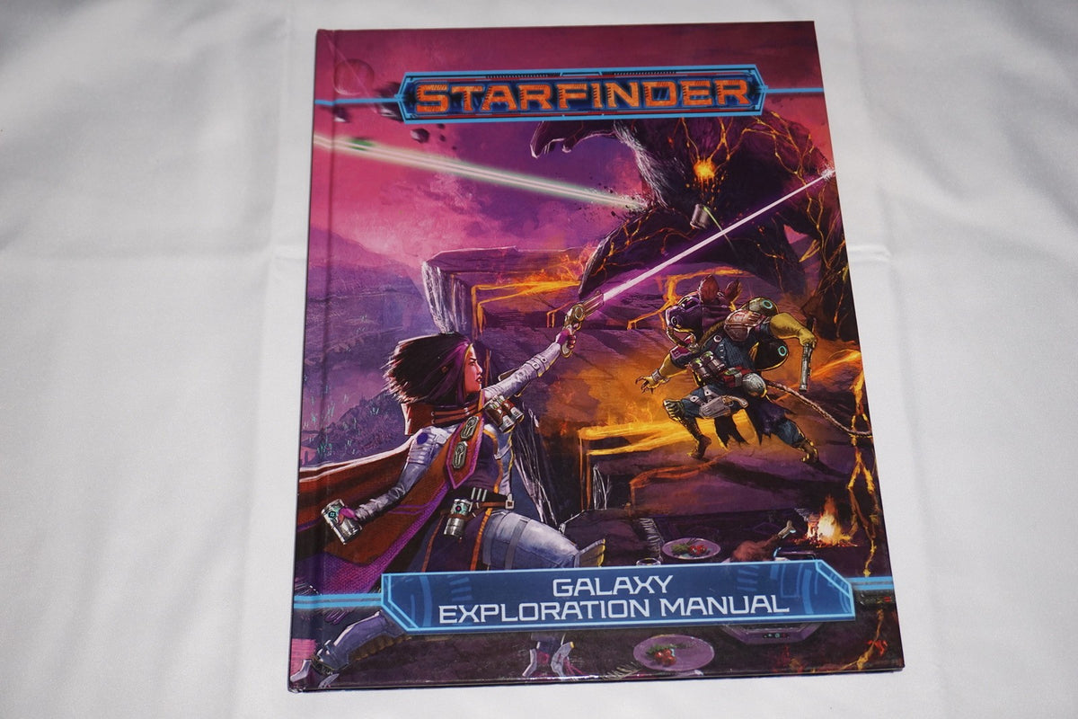 Galaxy Exploration Manual Hardcover Book Starfinder NEW