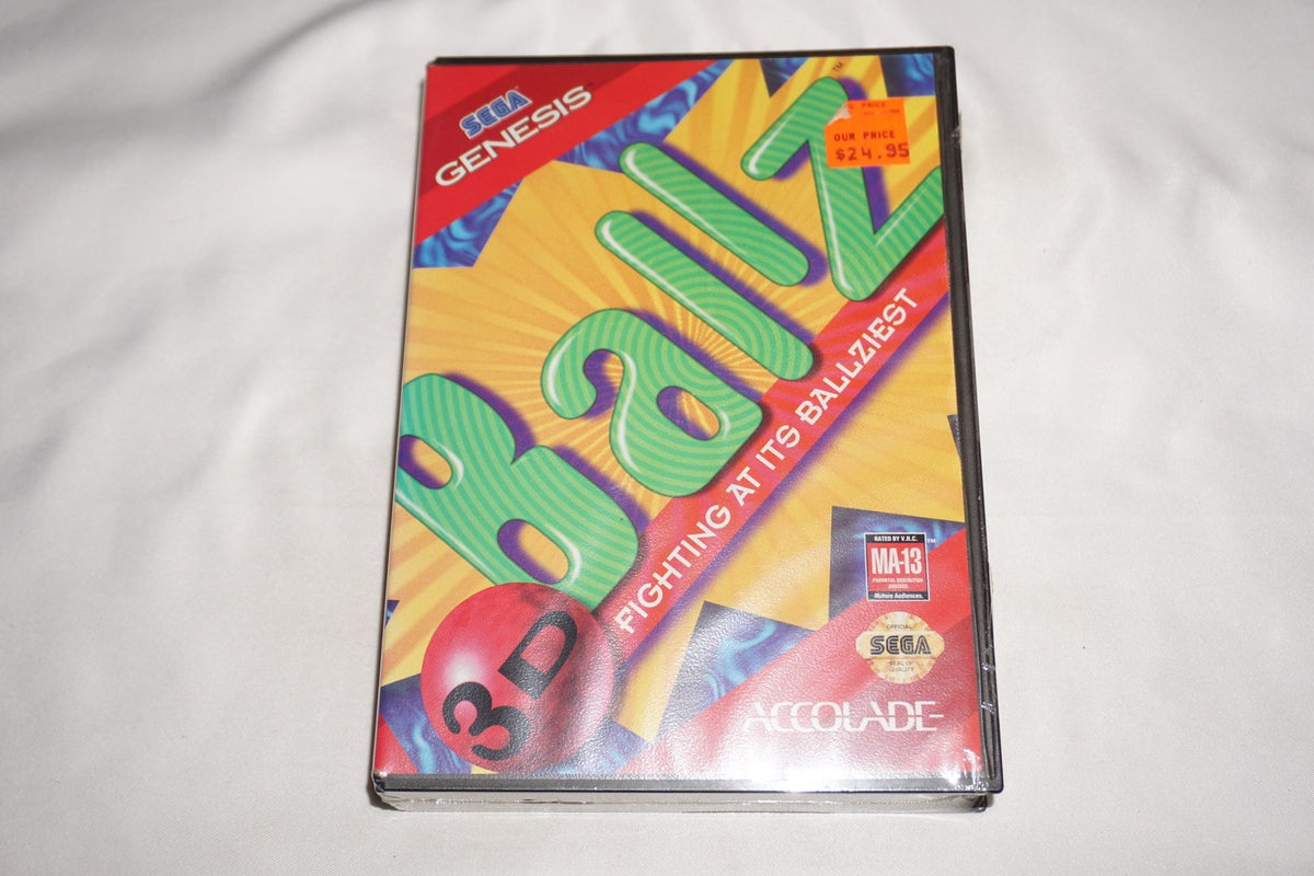 Ballz 3D (Sega Genesis) NEW Sealed