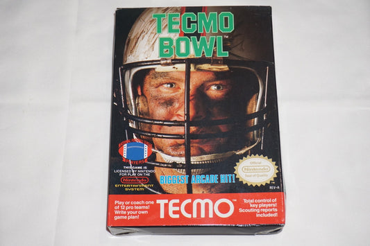 Tecmo Bowl (Nintendo NES) Complete in Box CIB