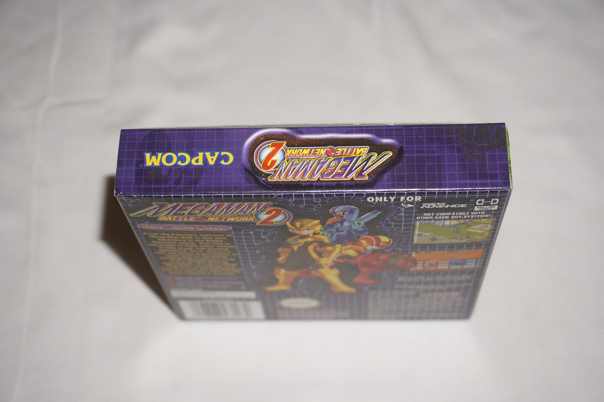 Mega Man Battle Network 2 (Game Boy Advance GBA) Complete in Box CIB
