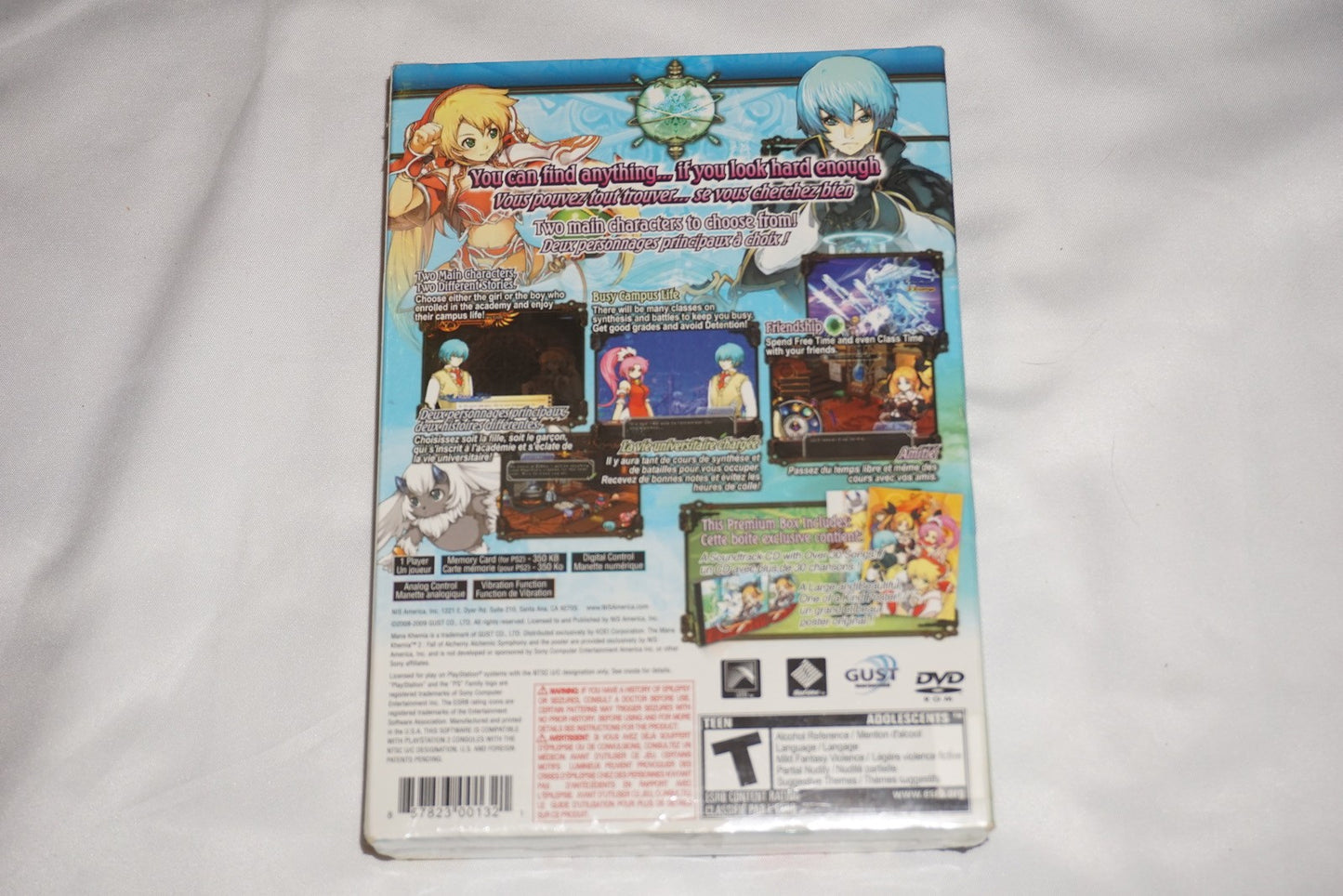 Mana Khemia 2 Premium Box Set (Sony Playstation 2 ps2) NEW Sealed