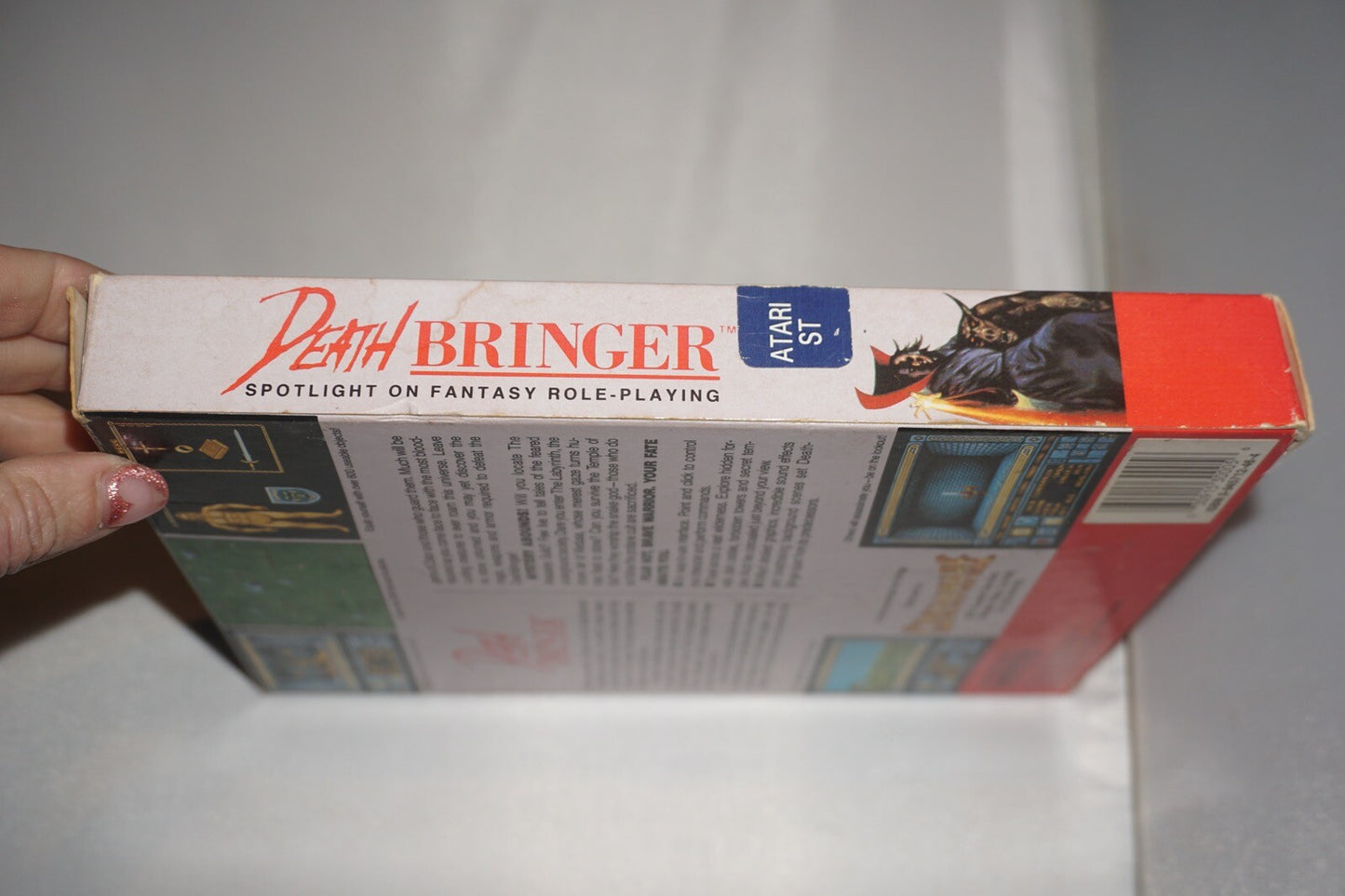 Death Bringer (Atari 520ST 1040ST PC) Complete w/ Poster