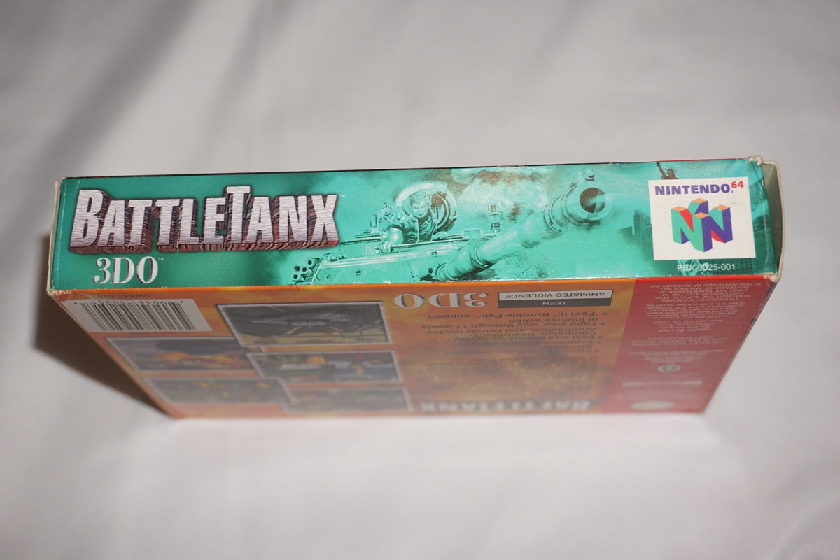 Battletanx (Nintendo 64 N64) Complete in Box w/ Reg Card CIB