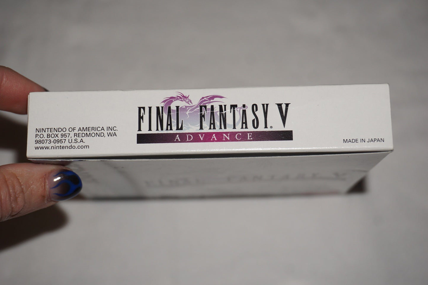 Final Fantasy V 5 (Game Boy Advance GBA) Complete in Box CIB