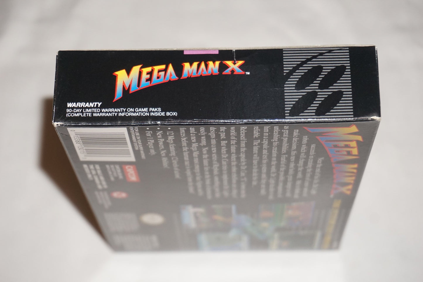 Mega Man X MIJ Made in Japan (Super Nintendo SNES) Complete in Box CIB