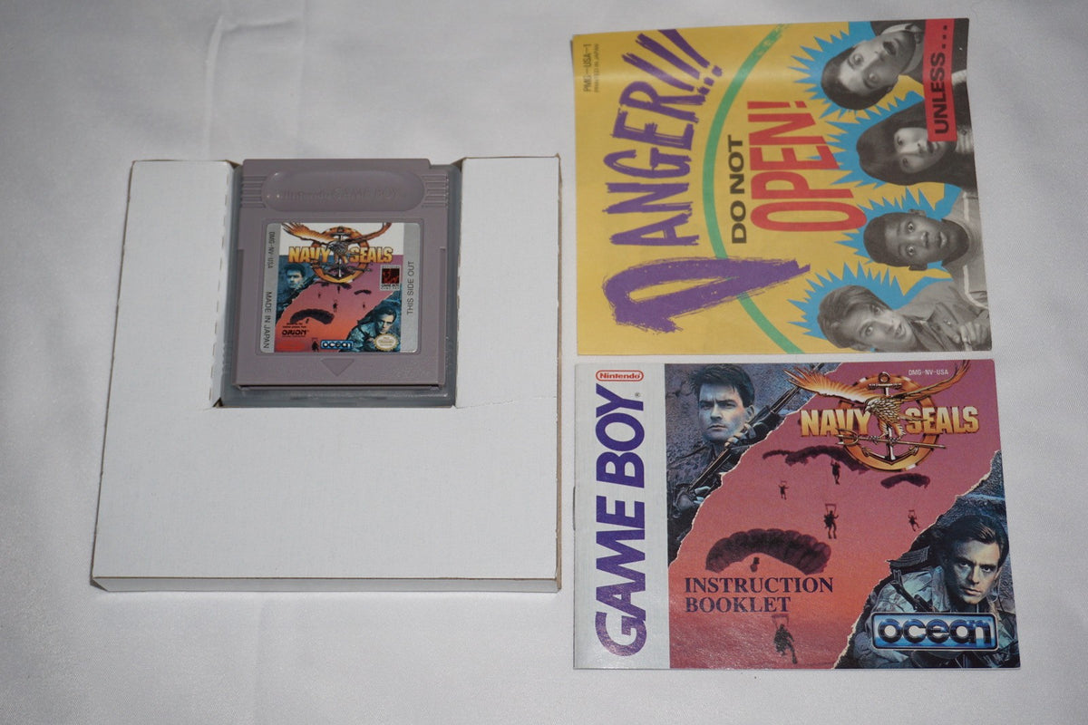 Navy Seals (Nintendo Game Boy Gameboy) Complete in Box CIB