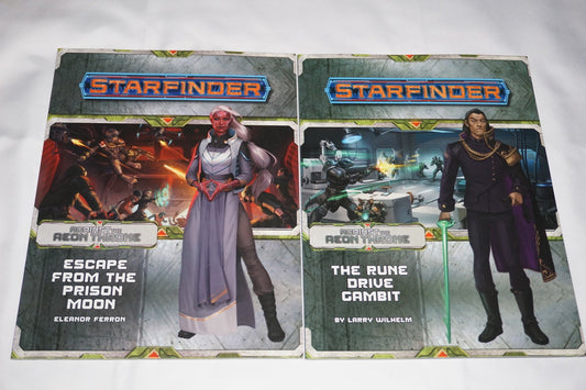 Against The Aeon Throne Parts 2 & 3 Book Starfinder NEW