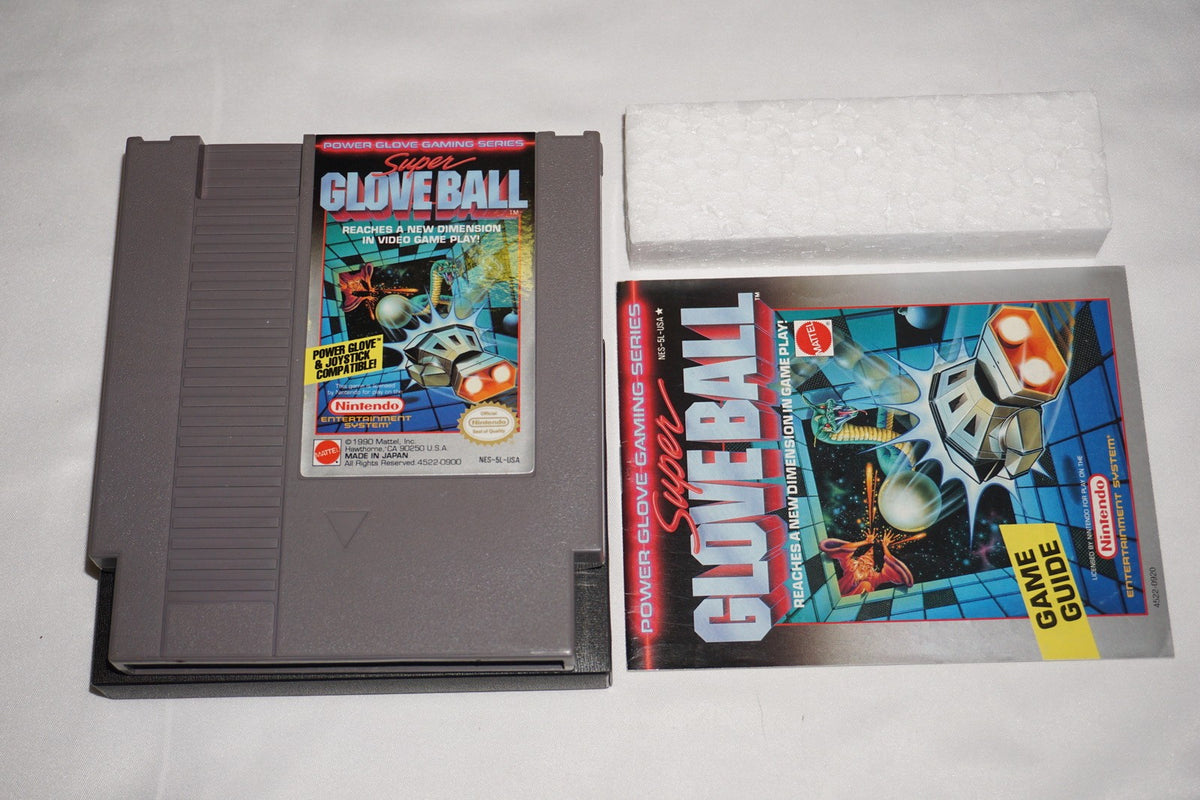 Super Glove Ball (Nintendo NES) Complete in Box CIB