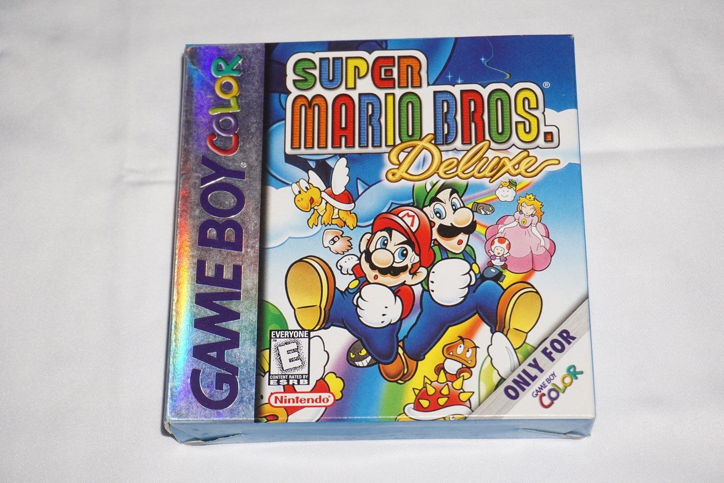 Super Mario Bros Deluxe (Gameboy Color Game Boy GB) Complete CIB Authentic