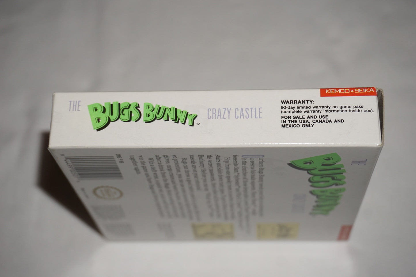 Bugs Bunny Crazy Castle (Nintendo Game Boy Game Boy) Complete in Box w/ Reg CIB