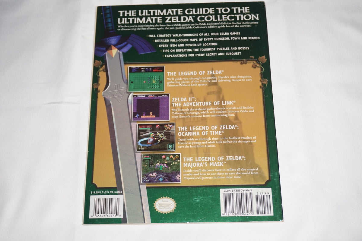 Legend of Zelda Collector's Ed Nintendo Power Official Strategy Guide Gamecube